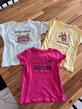 Lot de 3 t-shirts