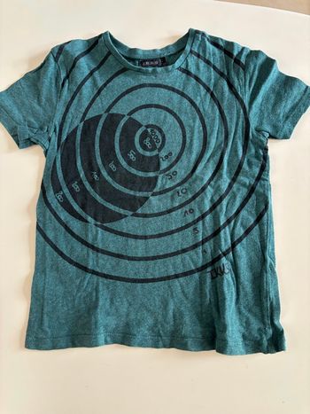 TEE shirt vert 6ans ikks