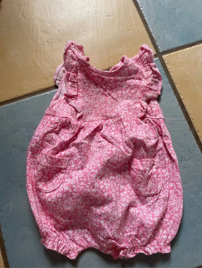 Combinaison été bébé fille
