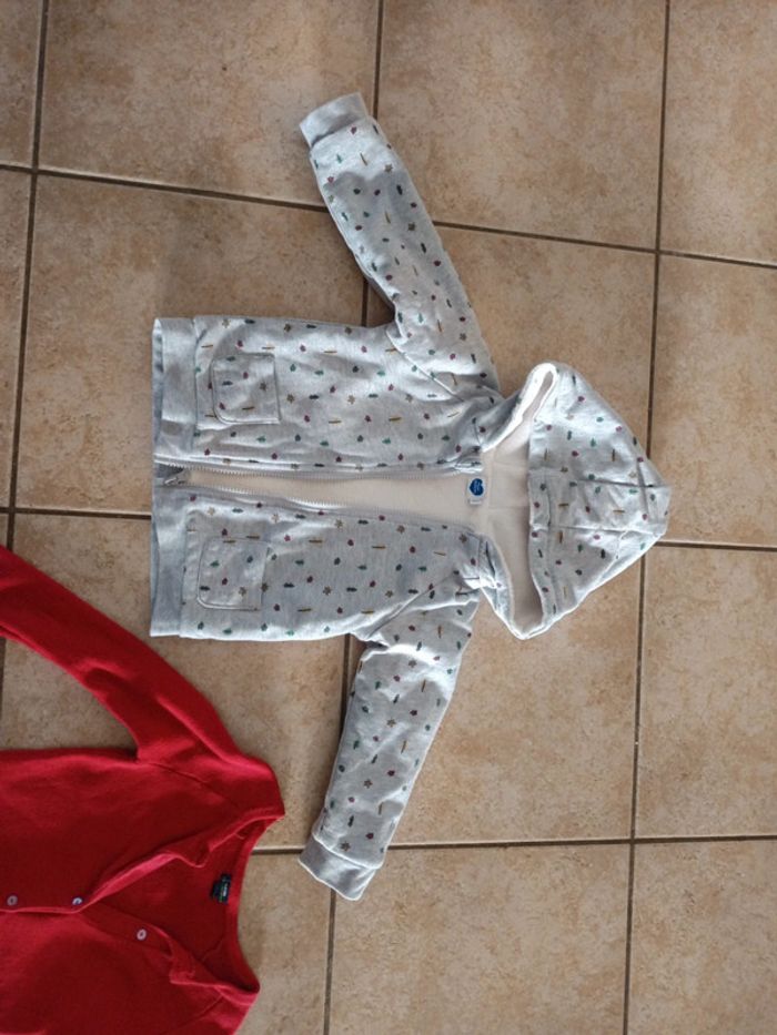 Lot de 2 gilets 36 mois - photo numéro 2