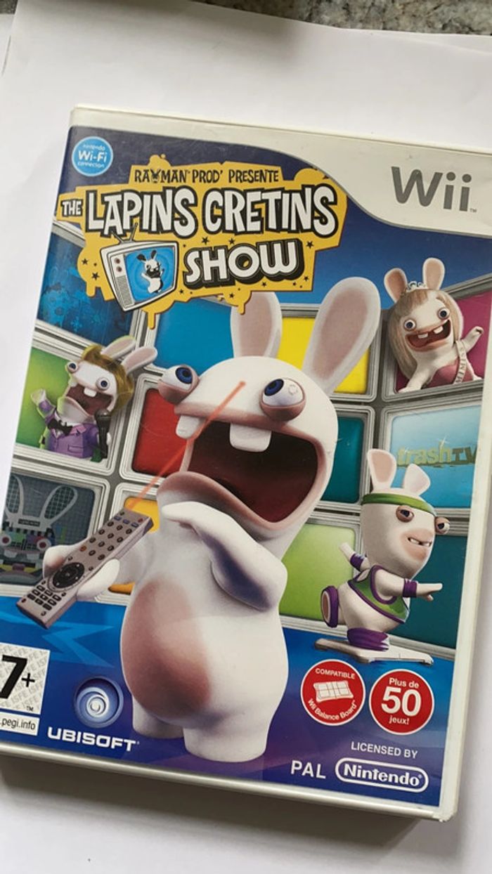 The lapin crétins show wii - photo numéro 1