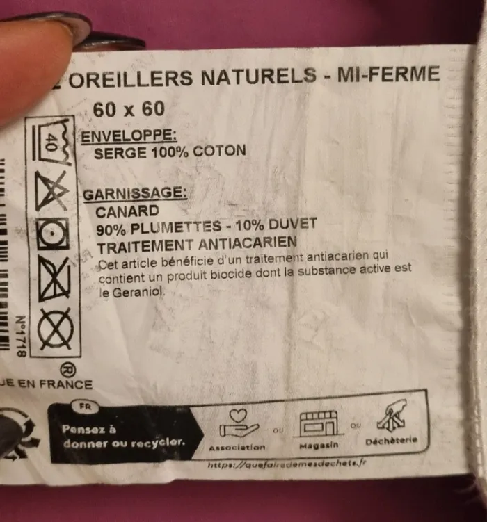 Oreiller - photo numéro 2