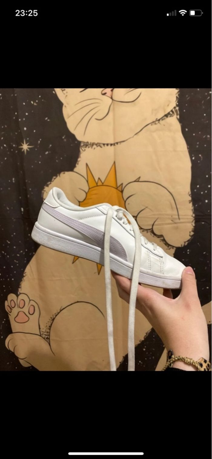 Basket Puma blanche - photo numéro 6