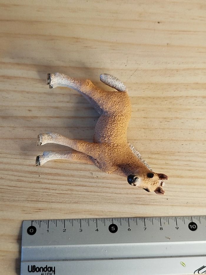 Schleich pouliche beige figurine animal équipé - photo numéro 6