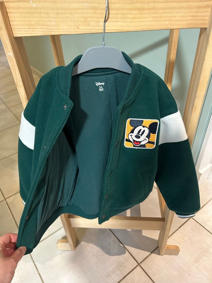 Veste baseball chaude Mickey - photo numéro 3