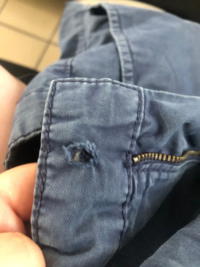 Short bleu marine - photo numéro 3