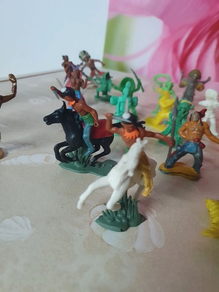 Lot de soldats indien vintage - photo numéro 4