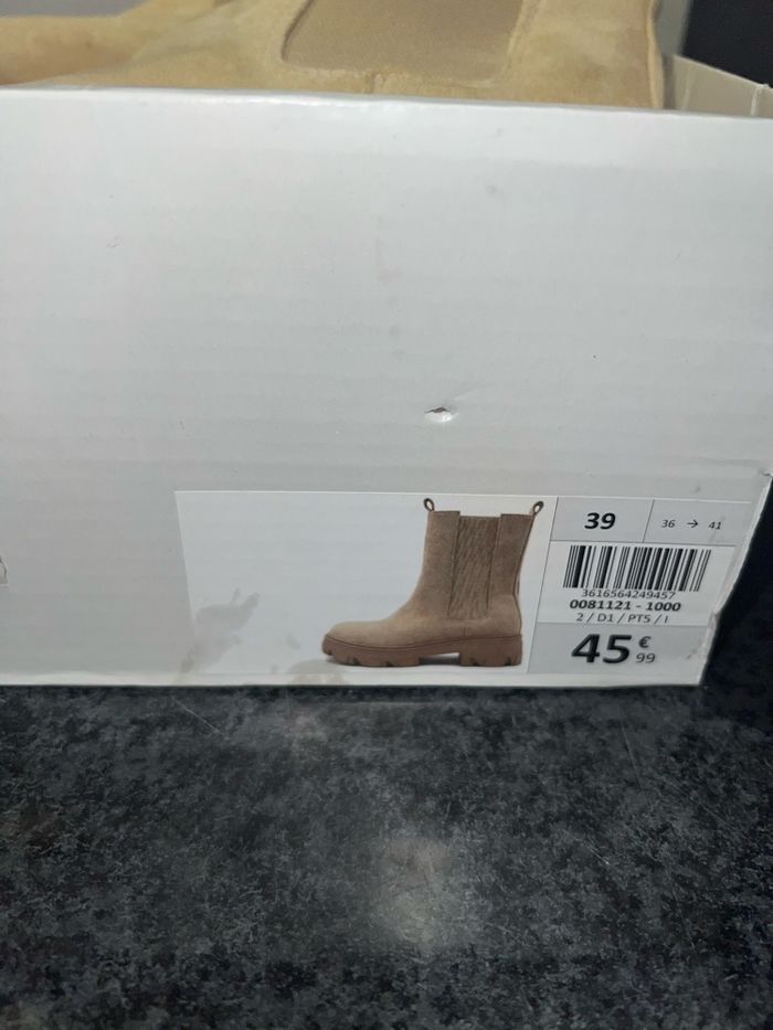 Bottes beige - photo numéro 5