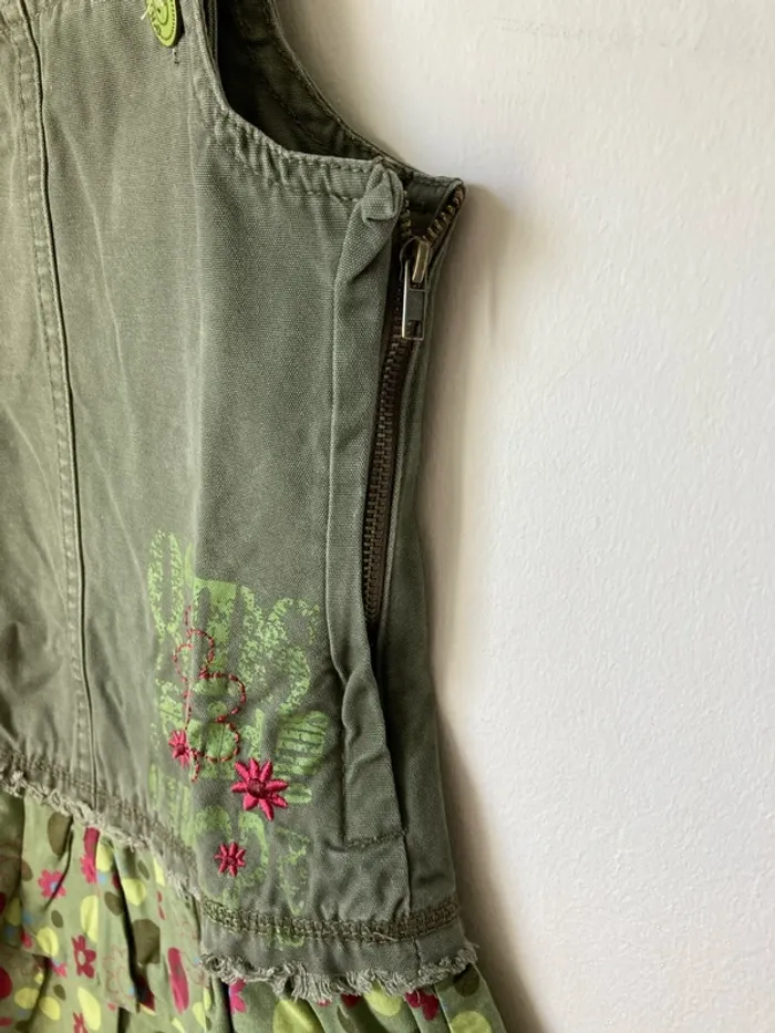 Robe verte Vertbaudet - photo numéro 2