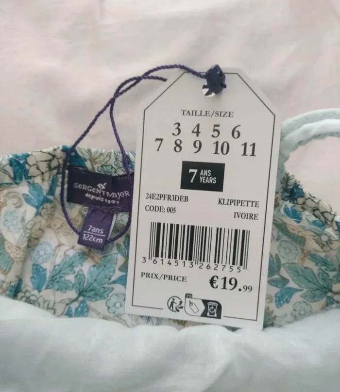 Ensemble "La baie des anges" 7 ans neuf étiqueté - photo numéro 7