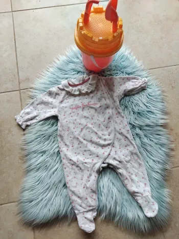 🐦 pyjama fille 12 mois ou grenouillère Obaïbi