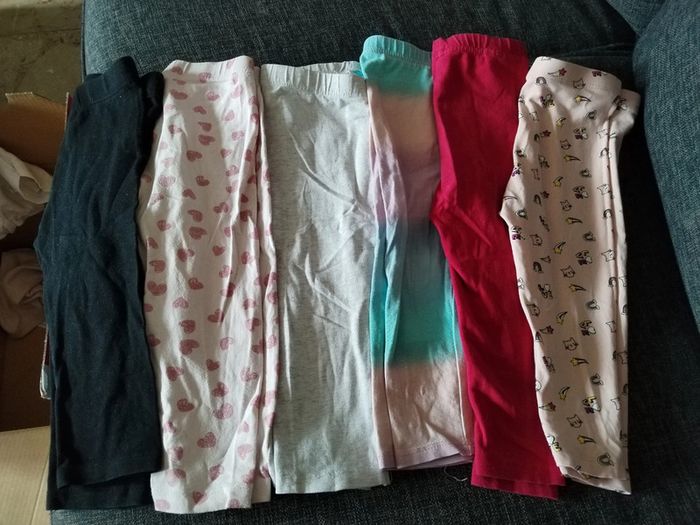 6 leggings 18mois