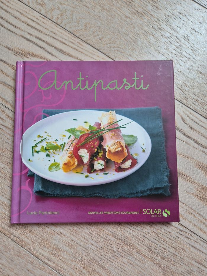 Livre cuisine antipasti