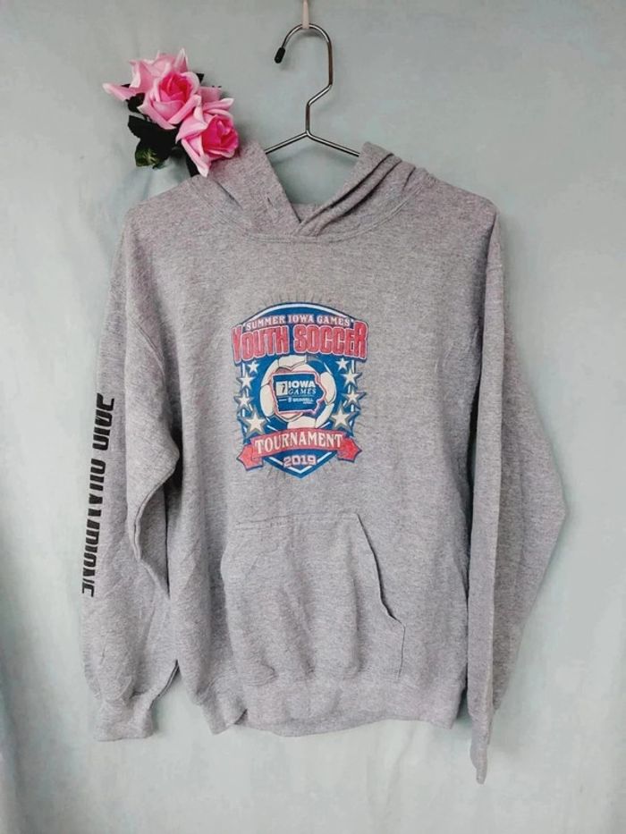 Sweat à capuche mixte Taille S - photo numéro 2