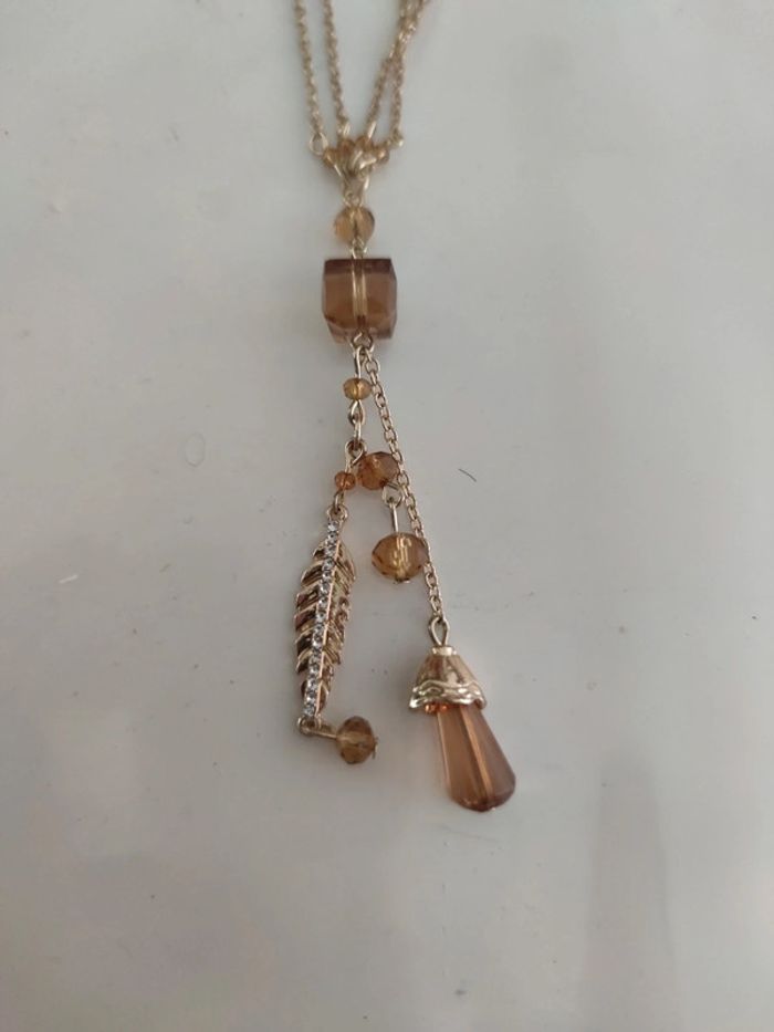 Parure boucle d'oreille collier neuf - photo numéro 2