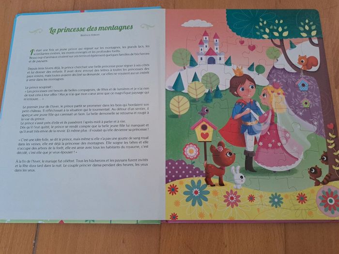 Livre puzzles princesse - photo numéro 2