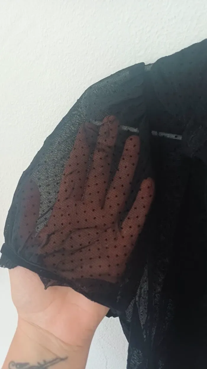 Chemise manche courte transparente - photo numéro 3