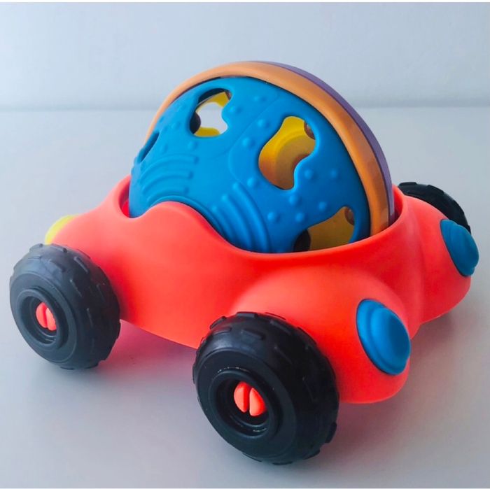 Voiture avec balle grelot Jouet 1er age - photo numéro 4