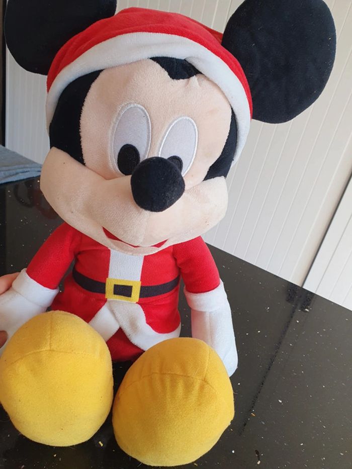 Peluche Mickey de Noël - photo numéro 2