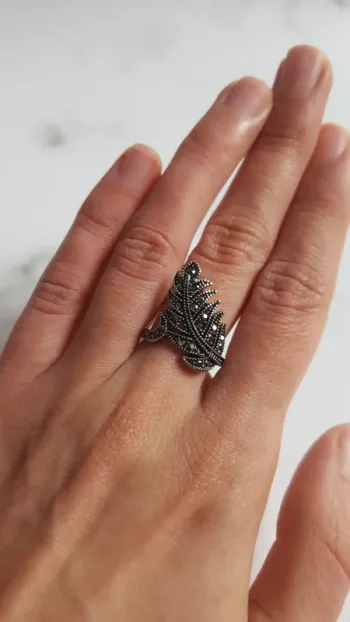 Bague fantaisie Paon