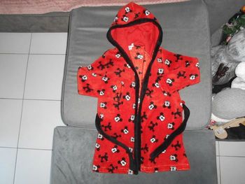 Peignoir Mickey (Disney), taille: 6 ans, neuf