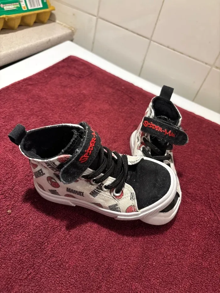 Chaussures montantes Spiderman