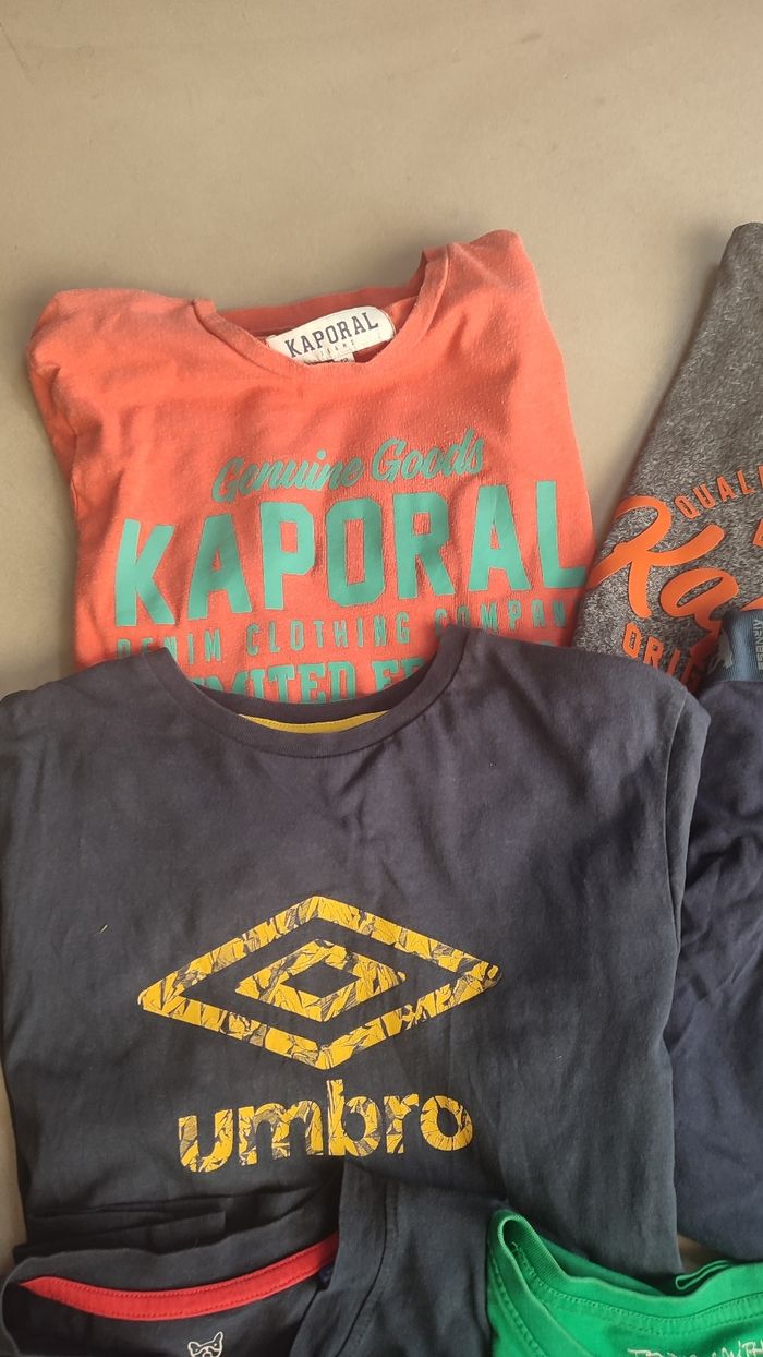 Lots de tee shirt de marque - photo numéro 2