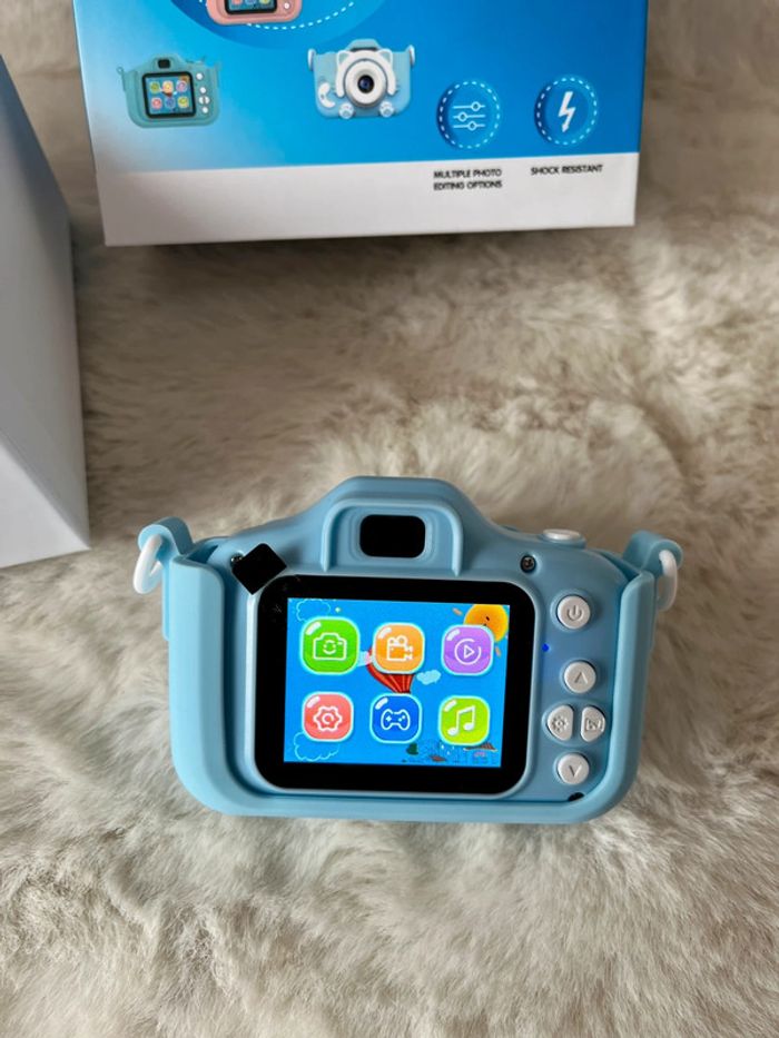 Appareil photo numérique, camera bleu pour enfant - photo numéro 6