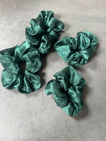 Lot de 4 chouchous vert
