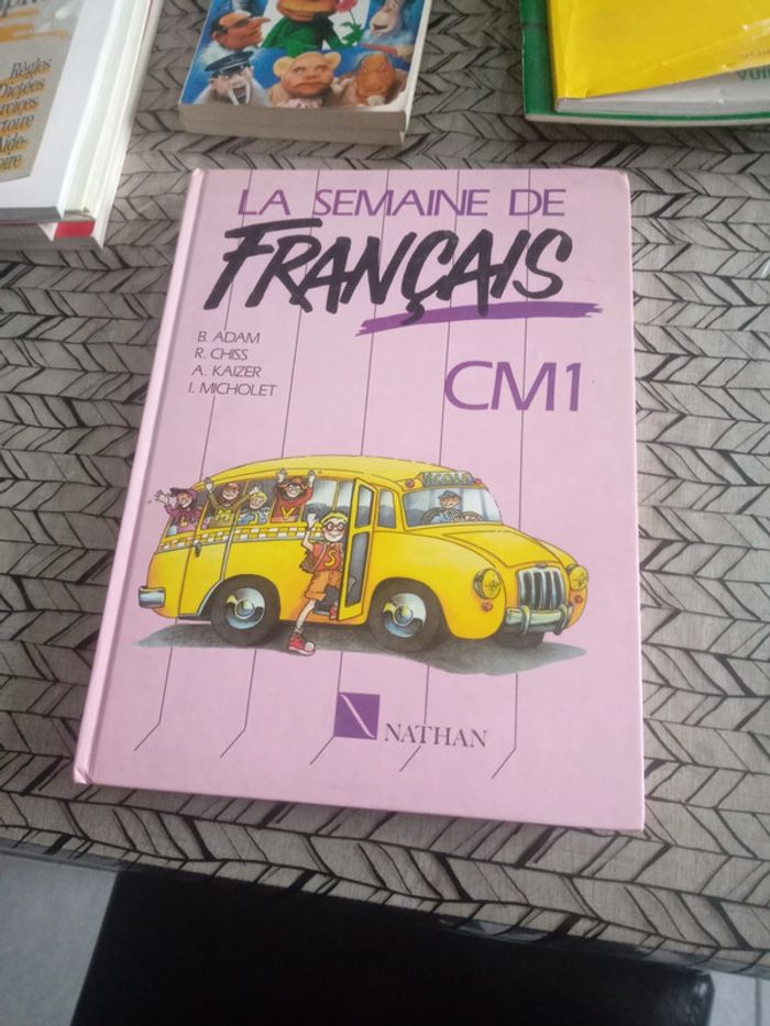 Livre la semaine de français CM1
