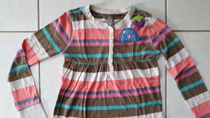 Tshirt ML fille zara kids 9 10 ans CHLA2 - photo numéro 2
