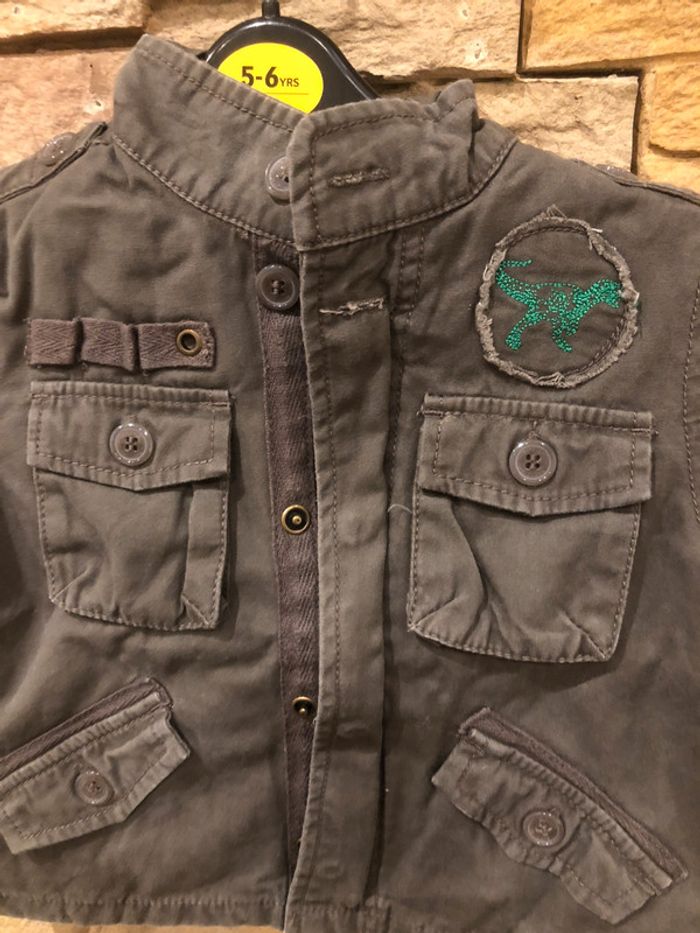 Veste type militaire 74cm / 12 mois - photo numéro 2