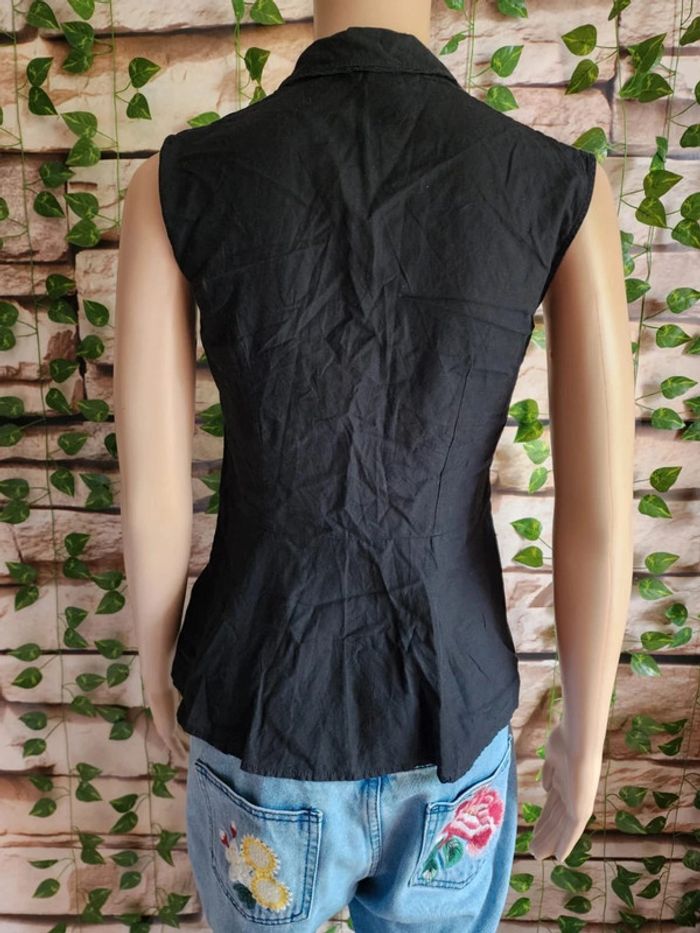 🌸Blouse noire H&M Taille 38🌸 - photo numéro 3