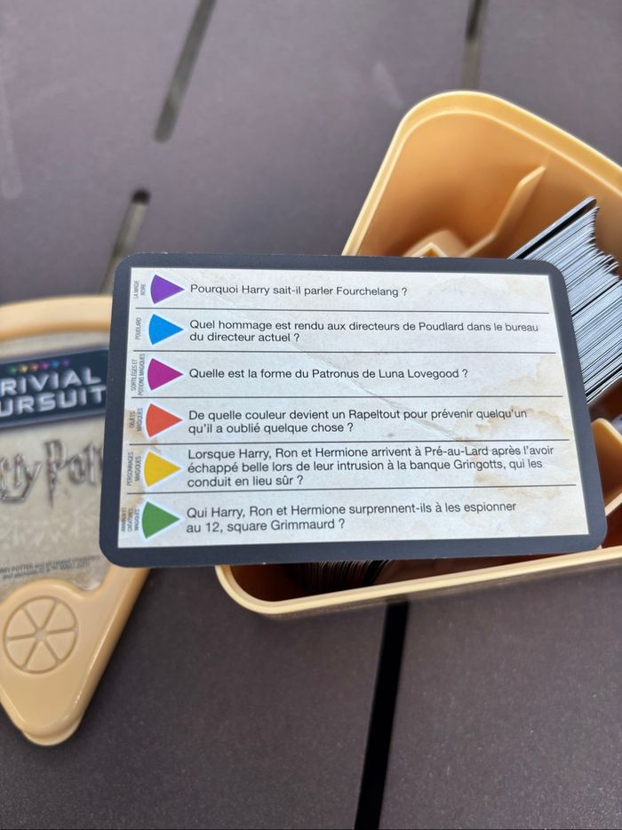 Trivial pursuit Harry Potter - photo numéro 4