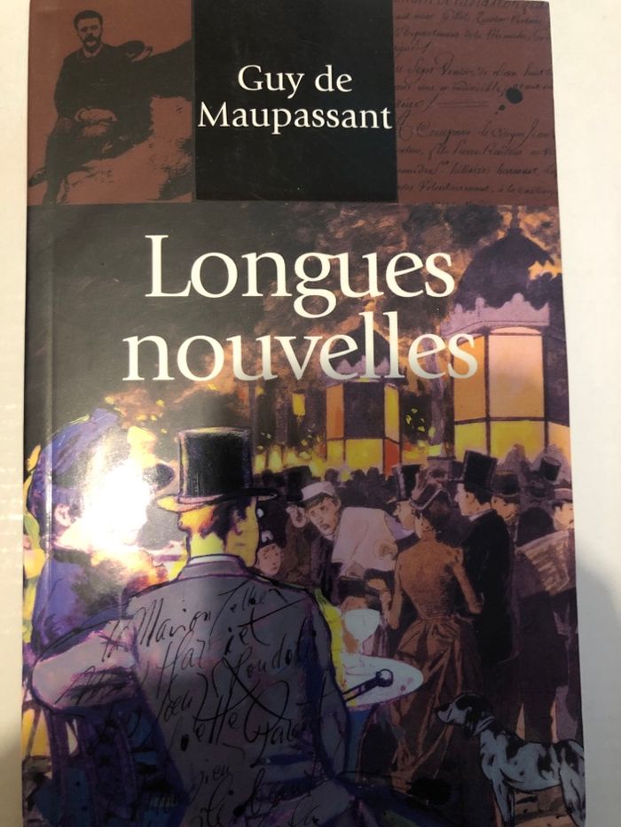 Livre Longues nouvelles Guy de maupassant