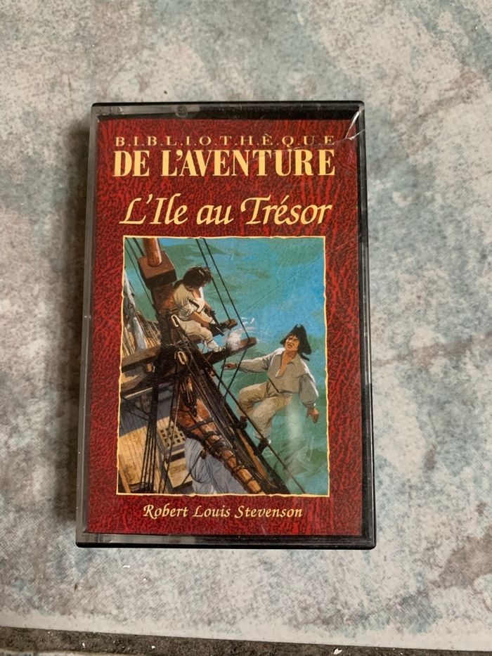 Cassette audio bibliothèque de l’aventure