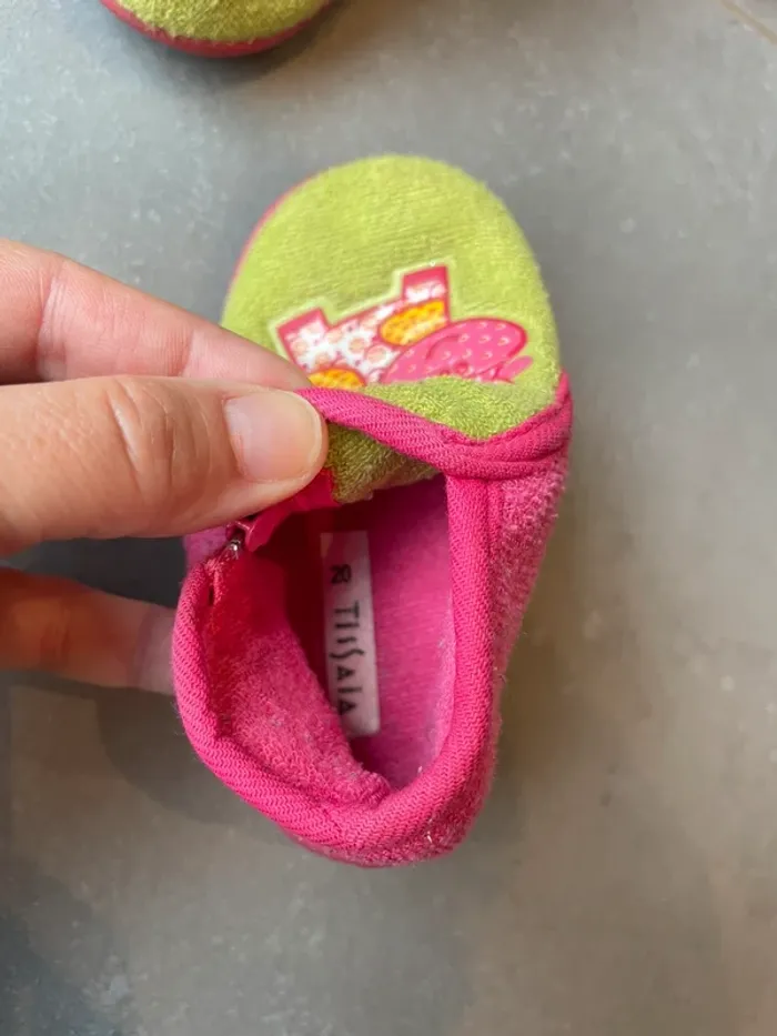 Lot chaussons bébé hiver fille - photo numéro 6