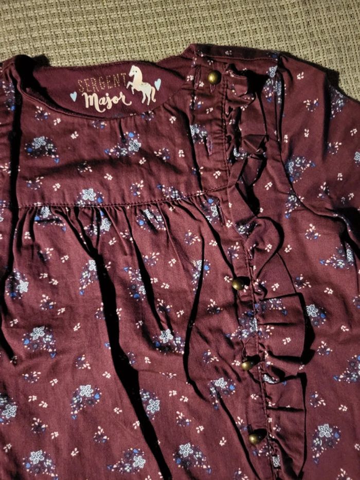 Blouse hiver fille 5ans sergent major - photo numéro 2