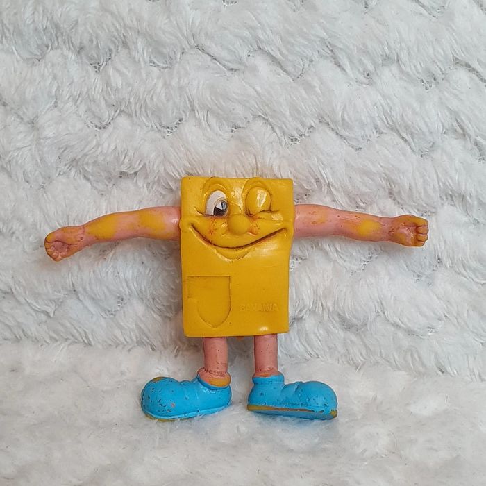 Figurine PVC publicitaire banania flexible bendable