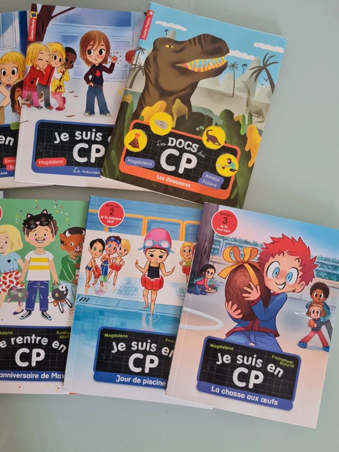 8 livres je suis en CP - comme neuf - photo numéro 4