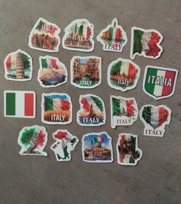 Lot stickers autocollants Italie 🇮🇹