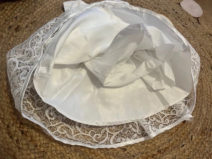 Robe cérémonie blanche dentelle - 9/12 mois - photo numéro 6