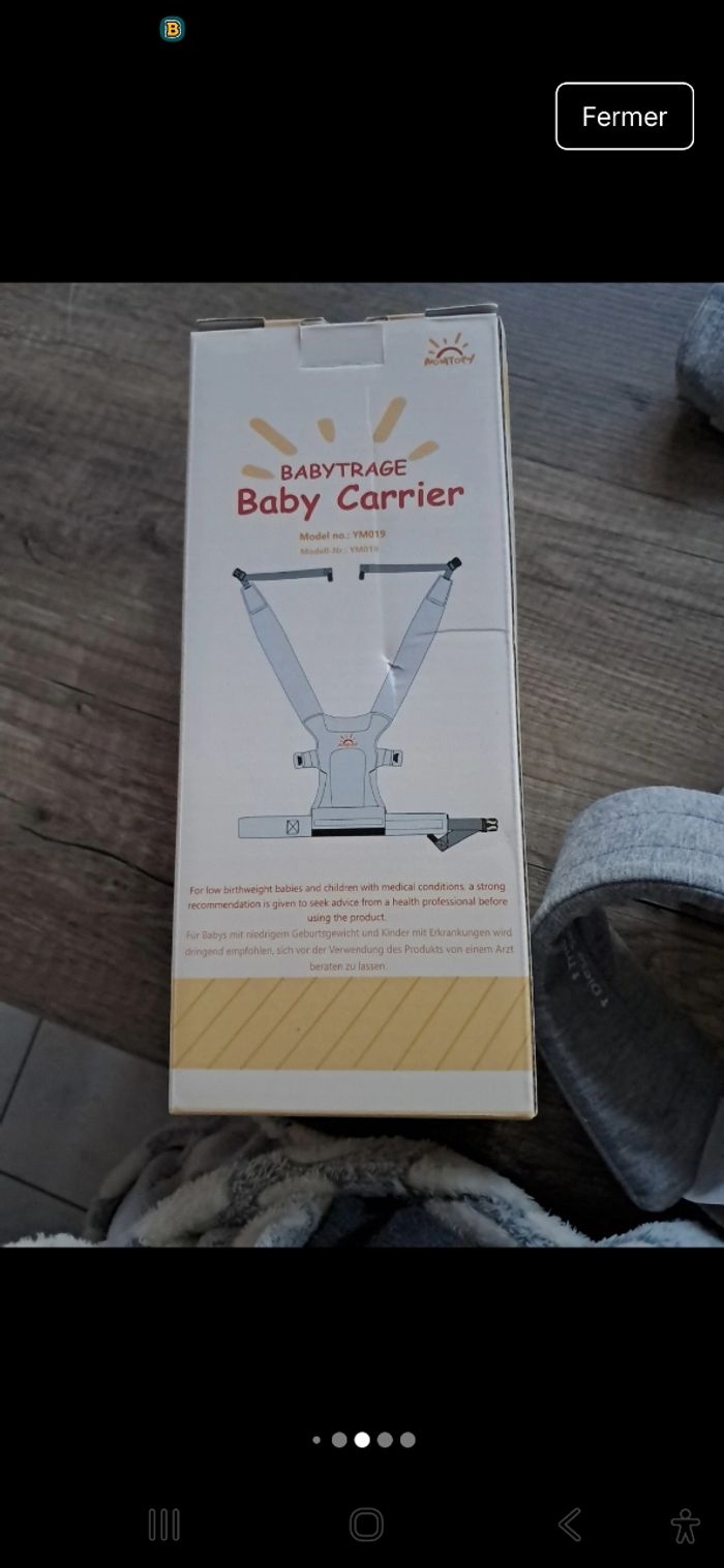Porte bébé - photo numéro 8