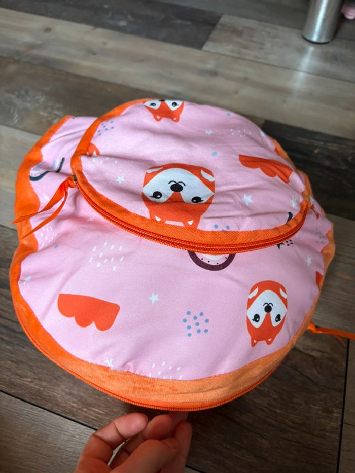 Sac à dos 2en1 peluche enfants renard neuf - photo numéro 3