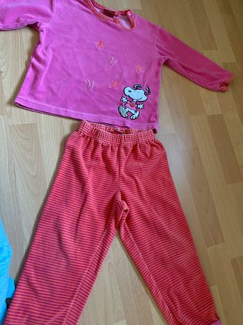 Pyjama Snoopy Peanuts Taille 5 ans