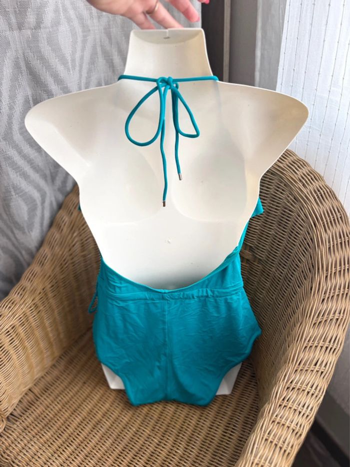 Maillot de bain turquoise - taille 40/L - en très bon état - peu portée - photo numéro 3