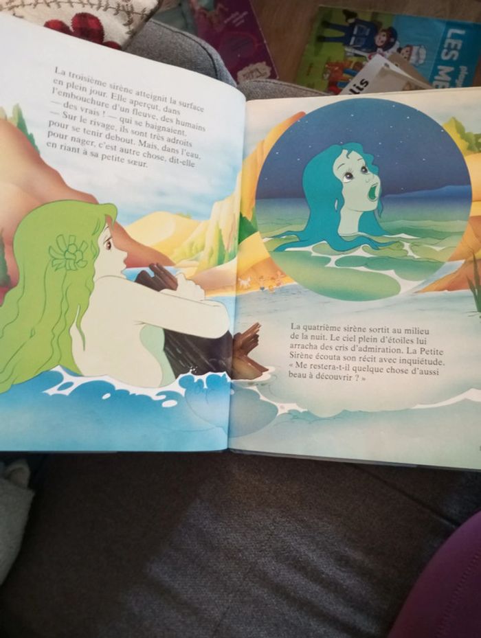 Livre enfants la petite sirène - photo numéro 3