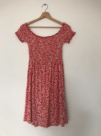 Robe fleurie femme stradivarius