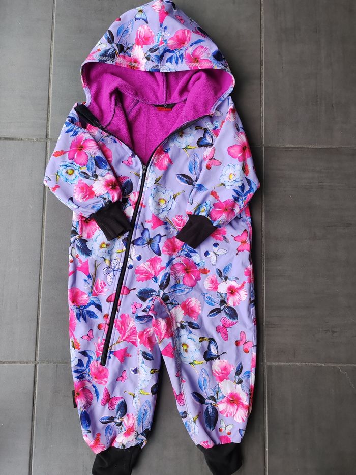 Combinaison de pluie ielm violette et rose