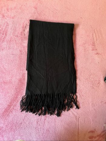 Grande écharpe noire